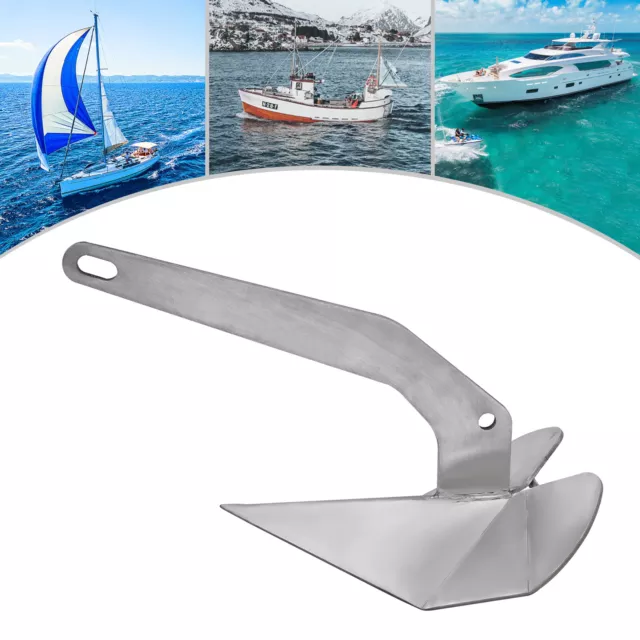 18 lbs 8 kg Boats from 25-40 ft * 316 Stainless Steel Bruce/Claw Boat Anchor USA