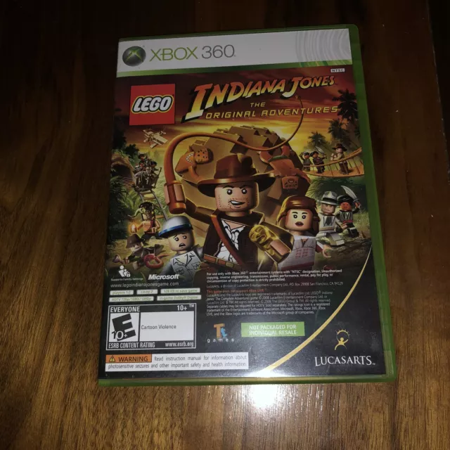 LEGO INDIANA JONES and Kung Fu Panda Combo (Xbox 360) Game COMPLETE $10 ...