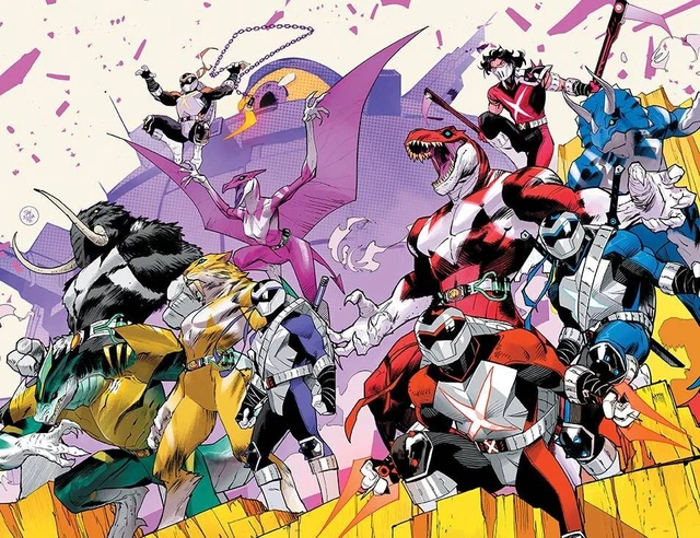 Mmpr Tmnt Ii #5 Tao Variant Idw/Boom Comics Ninja Turtles Power Rangers