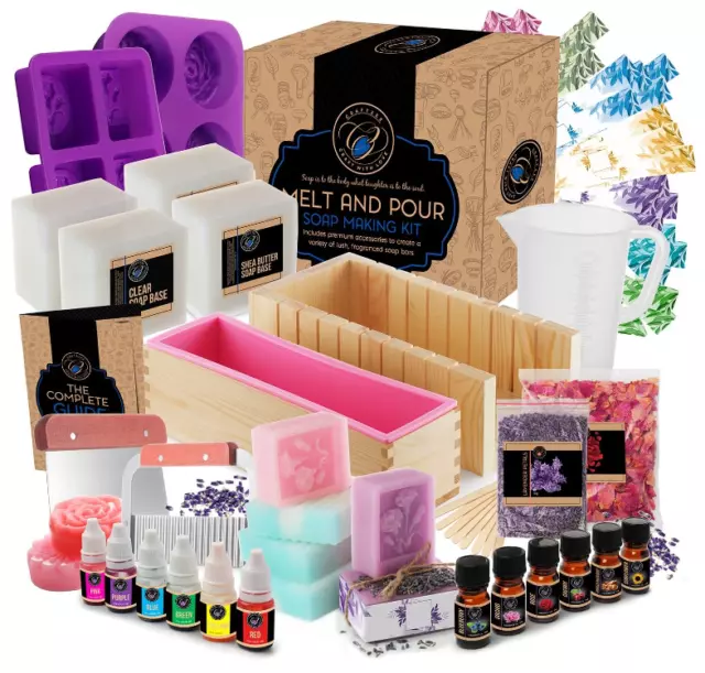 Soap Making Kit for Adults Begginers DIY Soap Making Supplies Make Your Own  Soap