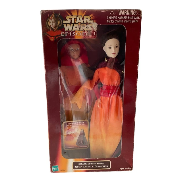 Hasbro Star Wars Queen Amidala Hidden Majesty Doll EP1 Sealed Box Vintage 1998