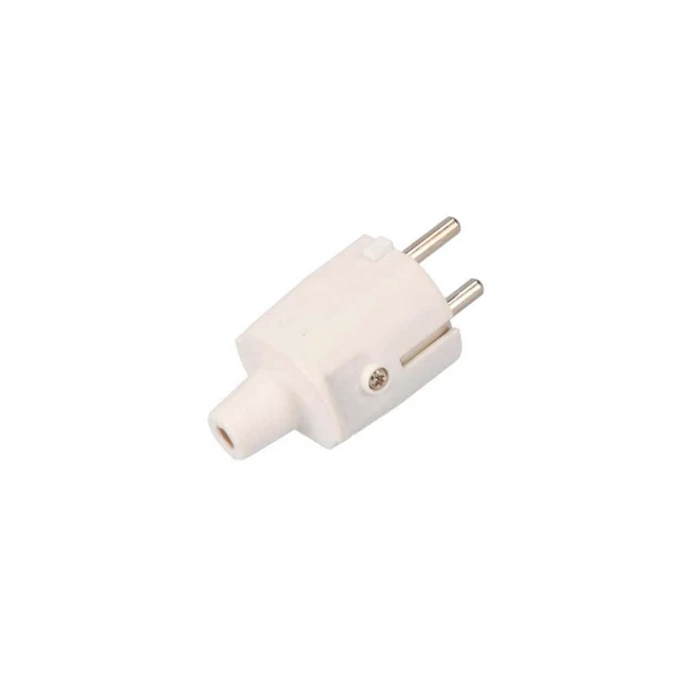 Prise de courant EDM caoutchouc blanc IP44 R42001