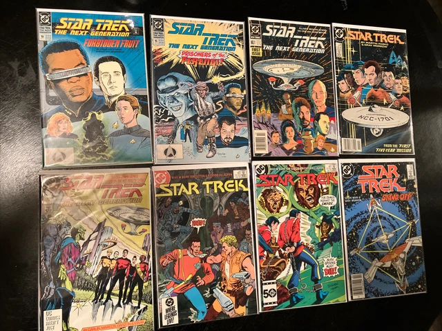 Star Trek Comic books 1985 #13 #14 1987 #35 1988 #6 #56 1989 #1 1991 #15 #18 Lot