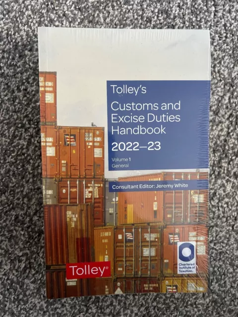 Tolley's Customs and Excise Duties Handbook 2022-23 Volume 1 paperback