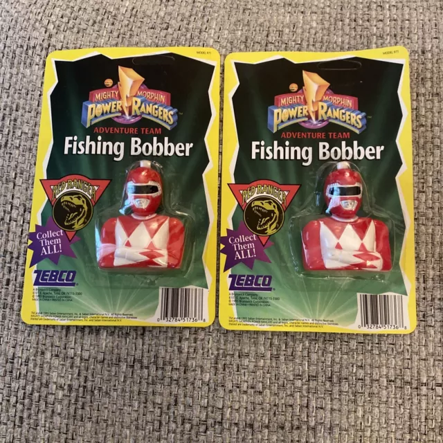 RARE VINTAGE ORIGINAL Power Rangers Zebco White Ranger Fishing Bobber 1995  New $10.00 - PicClick