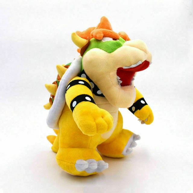 Neu 25CM Super Mario Bowser Plüschtier Stofftier Spielzeug Kuscheltier Geschenk