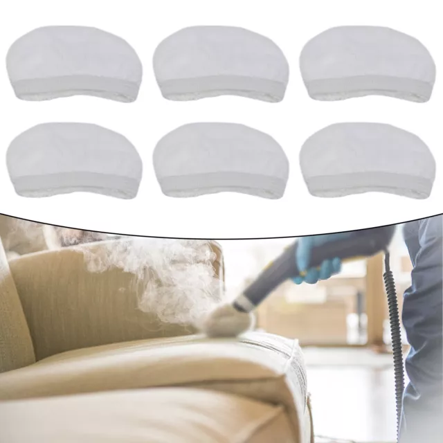 Durable and Practical 6pcs Mop Cloth Pad for Polti Vaporetto Steam Cleaners