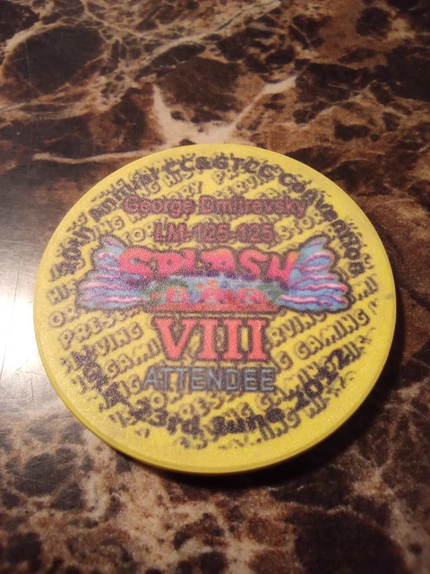 CCGTCC LAS VEGAS, NEVADA 20th SPLASH CHIP GREAT FOR ANY COLLECTION # 1.