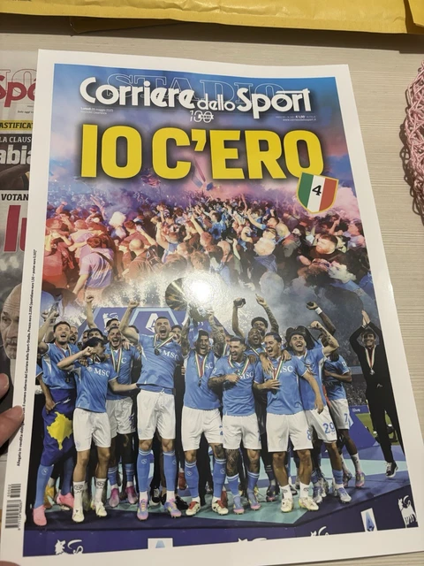 IL MATTINO, 24/MAGGIO/2025 - Napoli Campione D'italia 4° Scudetto
