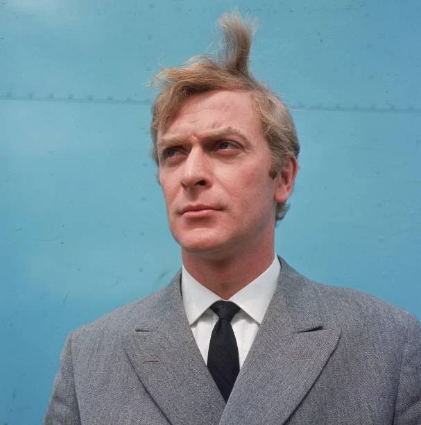 BRITISH ACTOR MICHAEL Caine the star of 'Alfie' and 'Get Carter 1965