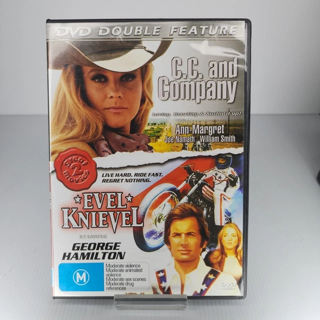 C.C. AND COMPANY Evel Knievel DVD Joe Namath George Hamilton