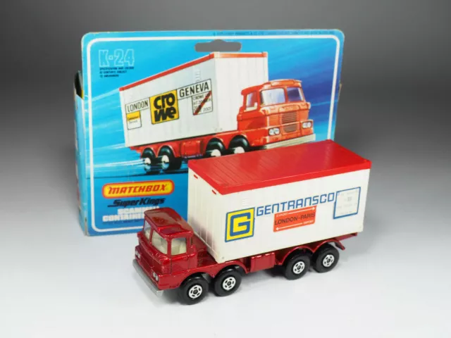 Matchbox cheap container truck