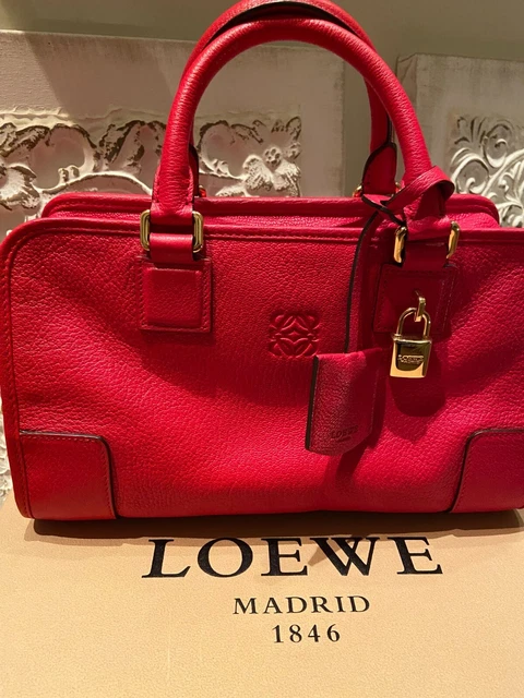 Bolso store loewe rojo