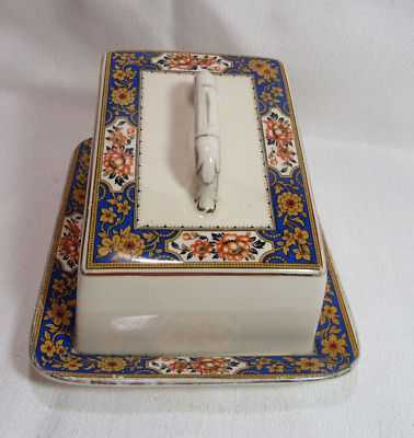 Royal Winton Grimwades Ivory England Vintage Cheese/Butter Dish 1940's