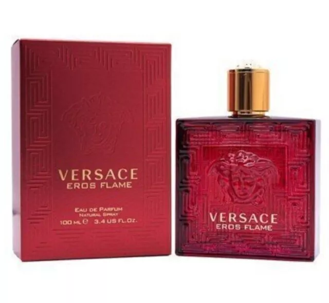 Versace Eros Flame de Parfum 100ml 3.4oz EDP Cologne for Men Him In Box New Gift