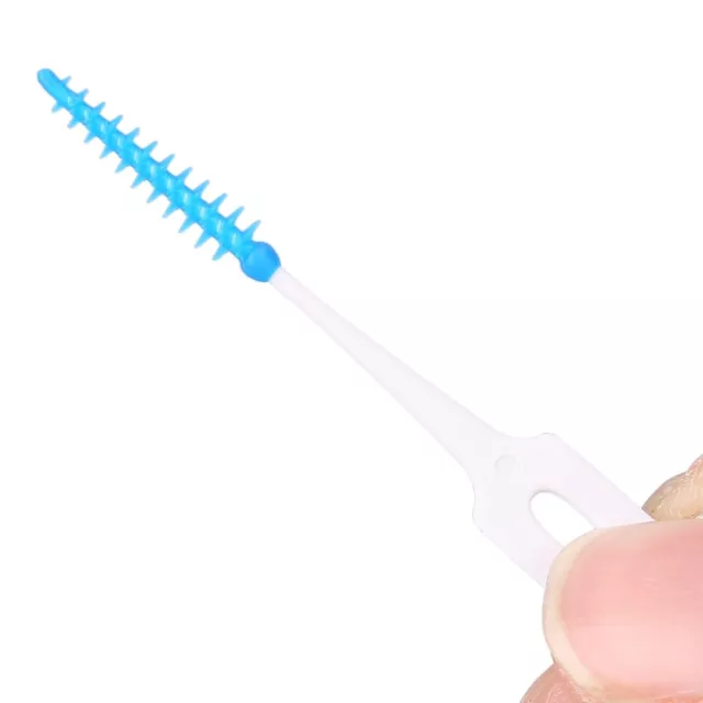 80x/set Cure-dents Jetables Brosses Interdentaires Douces Soins Buccodentaires