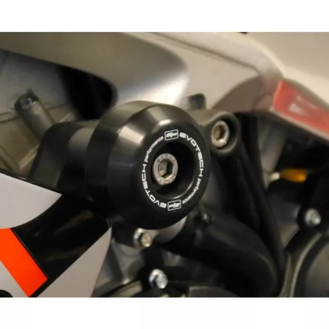 Evotech Performance Crash Bobbins To Suit Aprilia RSV4 Factory 2009 - 2014 - Fra