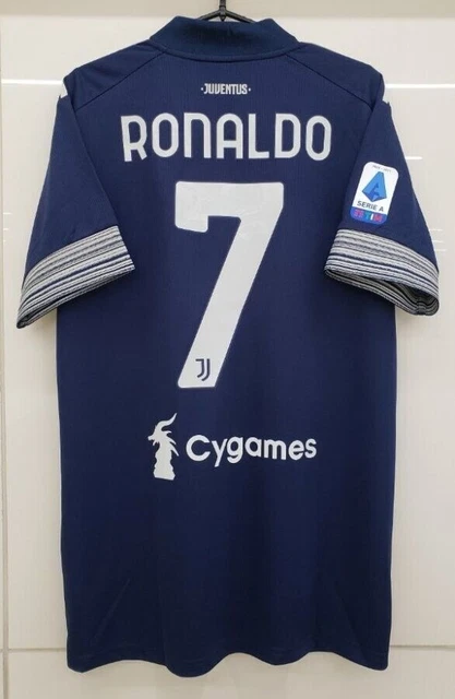 NWT CRISTIANO RONALDO 7 JUVENTUS 2020 2021 M Maillot EXT RIEUR