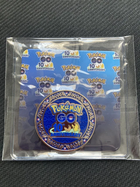 POKEMON 10TH ANNIVERSARY Medal Pokemon Coin Pokemon GO Medal