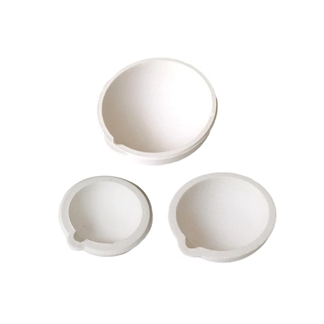 Crucible, Dish Cup Furnace Casting Melt Refining Bowl