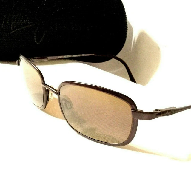 MAUI JIM WINDJAMMER Sunglasses MJ-132-02 - Black - Case +  display picture 3
