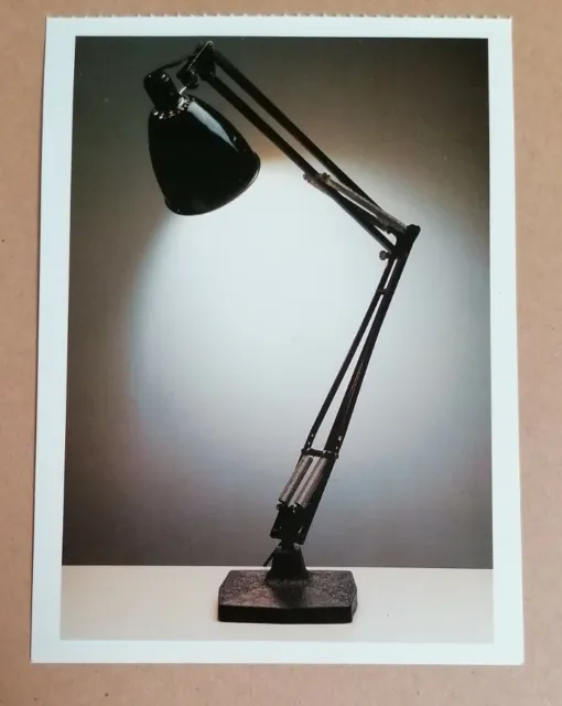 POSTCARD - Unmarked 6"X4" 20th Century Great Designs Repro Anglepoise Lamp 1934