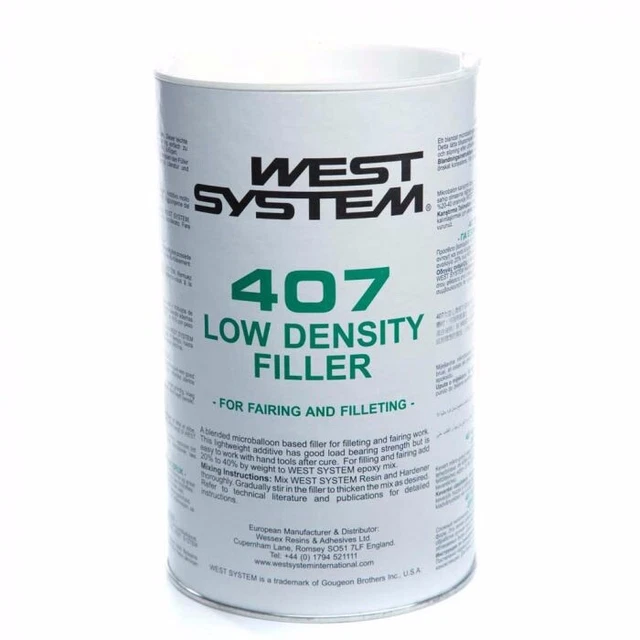 West System 407 Low Density Filler 150g Fibreglass Epoxy Resin Repair Boat