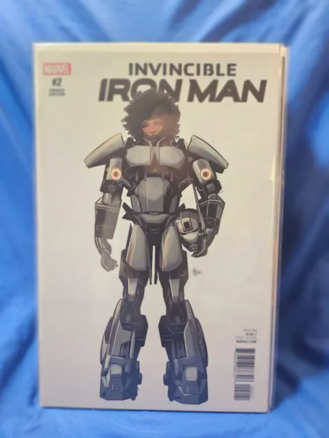 Invincible Iron Man #2 - Incentive Mike Deodato Variant Cover VF/NM 2016