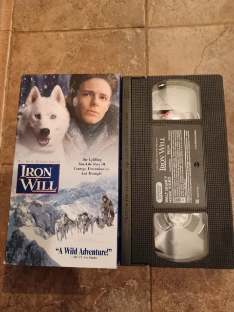 IRON WILL [VHS 1995] Walt Disney Kevin Spacey Family Classic! $2.99 ...