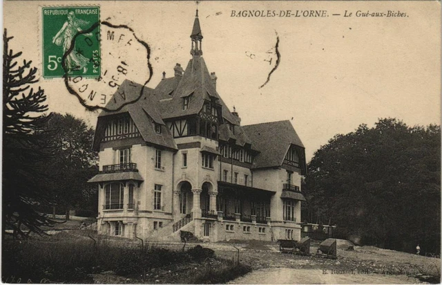 CPA BAGNOLES-de-l'ORNE-Le Gué aux Biches (29752)