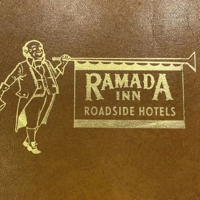 Vintage 1966 Ramada Inn Restaurant Menu Roadside Hotel Colorado Springs