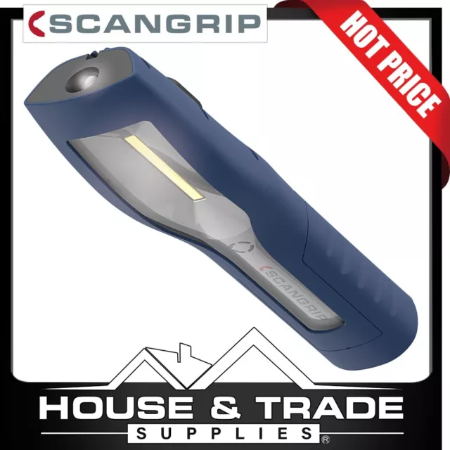 Scangrip LED Flashlight 600 Lumens Rechargeable MAG PRO 03.5690
