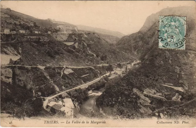 CPA THIERS La Vallee de la Margeride (1252346)