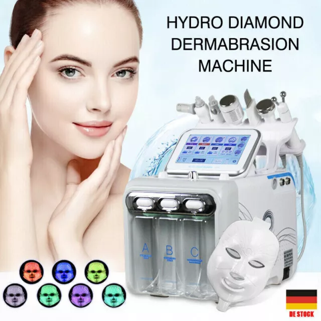 7in1 Wasser Hydra Hydro Dermabrasion Tiefenreinigung Geräte SPA Beauty Machine 2