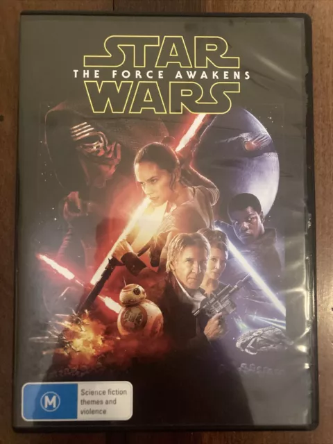 Star Wars The Force Awakens (DVD, 2015) PAL Region 4 Free Post Episode 7 VII