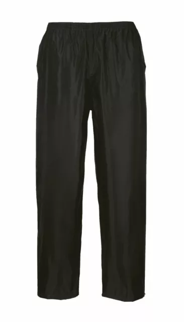 Portwest S441 Classic Waterproof Work Rain Pants with Snap Adjustable Hems