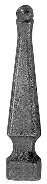 Zaunspitze 25 x 25 mm Höhe 125 mm