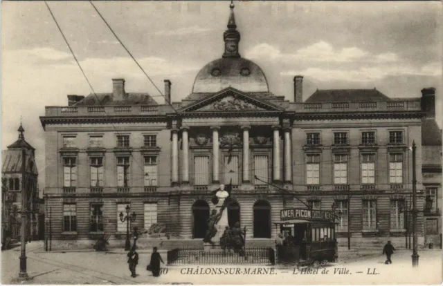 CPA CHALONS-sur-MARNE - L'Hotel de Ville (126110)