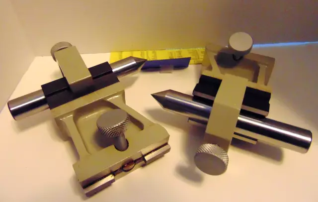 Set of new precision Bench Centers by ARO S.A.  Please see photos & description.