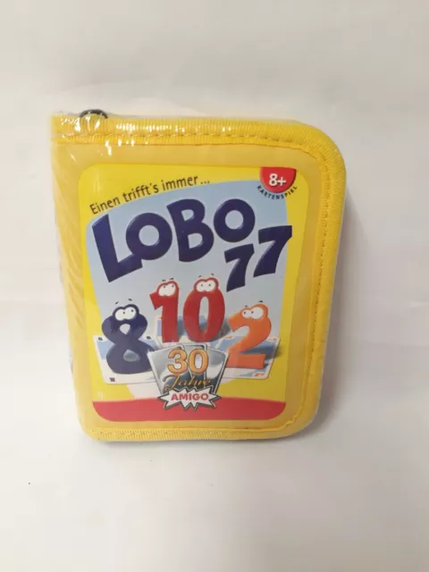 Lobo 77 - Jubiläumsmäppchen - Rarität  - Kartenspiel - Amigo - Neu / Ovp