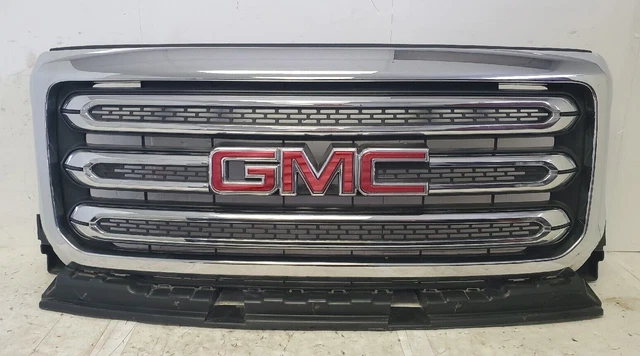 2015-2020 GMC Canyon Front Grille Assembly CHROME OEM 84733966