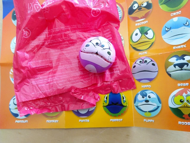 Gobsmax  Spielzeug Happy Meal McDonalds "hippo" Pfeile