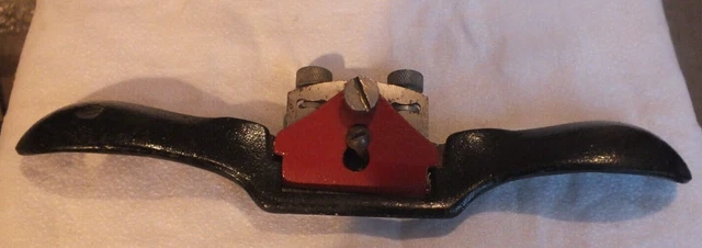 Stanley  Spoke Shave Red / Black  - Flat Bottom