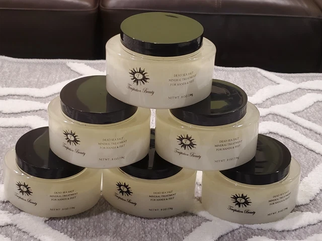 Temptation Beauty Dead Sea SCRUB Hands Feet 6pcs