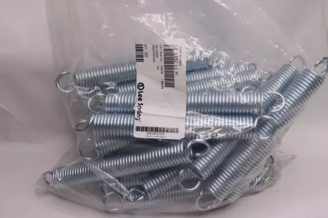 Lee Spring Standard Extension Spring .135" x 6.54" LE135J11M 30-Pack