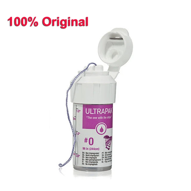 Ultradent Ultrapak Dental Gingival Retraction Knitted Cord Size 0