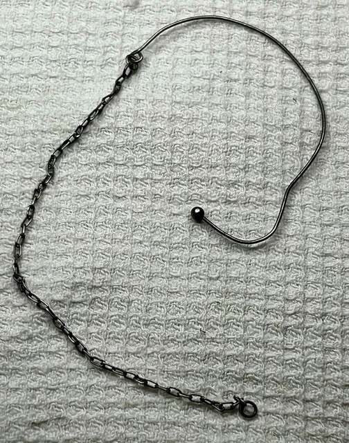 Ancienne Chaîne En Argent Massif 925 - Poids 7.5 Grammes - Occasion
