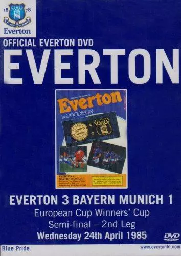 Everton v Bayern Munich European Cup Winners Cup Semi Final 1985 [DVD], Good, ,