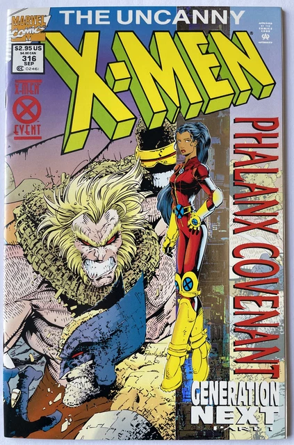 Uncanny X-Men #316 Newsstand! KEY 1st Appearance Monet St Croix! VF
