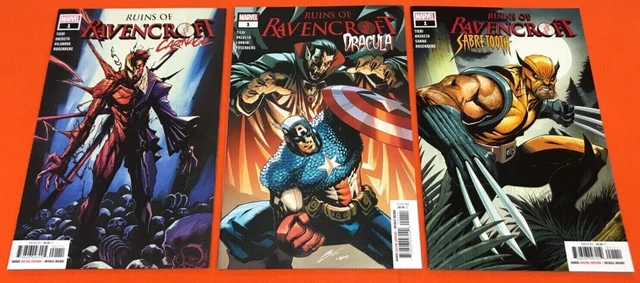 Full Runs Of Ravencroft (2020) #1-5 + Ruins Of (2020) #1-3 - Carnage Sabretooth 2